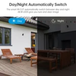 PTZ Control 355 Degree Rotation Infrared WiFi Smart Dome Camera, Two-Way Voice Intercom Monitor - Image 8