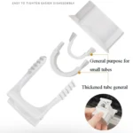 Faucet Rack Stainless Steel Perforated Free Kitchen Sink Storage Rack Rag Sponge Drain Rack - Image 4