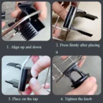 Faucet Rack Stainless Steel Perforated Free Kitchen Sink Storage Rack Rag Sponge Drain Rack - Image 9