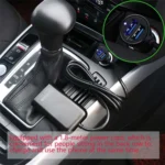 One For Four 8A Car Charger QC3.0 Fast Charge 4USB Car Front And Rear Seat Car Charger - Image 4