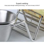 Taco Rack Stainless Steel 304 Taco Rack Taco Pancake Stand - Image 3