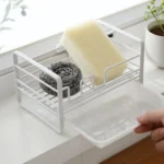 Kitchen Iron Drain Rack Steel Ball Soap Dishcloth Storage Rack - Image 5