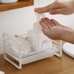 Kitchen Iron Drain Rack Steel Ball Soap Dishcloth Storage Rack - Image 7