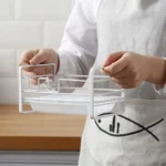 Kitchen Iron Drain Rack Steel Ball Soap Dishcloth Storage Rack - Image 8