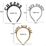 New Year Headband Christmas Party Supplies Letter Headwear - Image 2