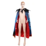 Halloween Dress Up Kids Double-Layer Printed Cloak - Image 7