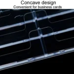 Acrylic Transparent Name Card Holder Desktop Showcase - Image 5