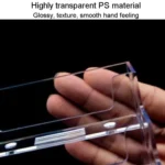 Acrylic Transparent Name Card Holder Desktop Showcase - Image 6