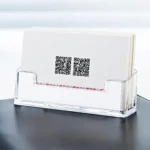 Acrylic Transparent Name Card Holder Desktop Showcase - Image 7