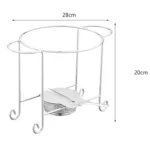 Stainless Steel Pot Rack Single Alcohol Dry Pot Skewers Shabu-Shabu - Image 3