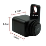 Motorcycle Off-Road Vehicle Modification Parts Aluminum Alloy Mirror Seat Switch Headlight Spotlight Double Flash Steering Switch - Image 2