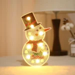 DIY Diamond Painting LED Night Light Sticking Diamond Christmas Decoration Table Lamp