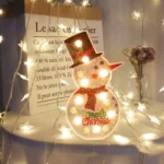 DIY Diamond Painting LED Night Light Sticking Diamond Christmas Decoration Table Lamp - Image 3