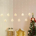LED Copper Wire Curtain Light Wishing Ball Christmas Decoration String Lights, Random Style Delivery - Image 5