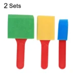 2 Sets Sponge Painting Brush Children Art Painting Seal Tool