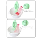 3 PCS Children Tableware Baby Learning Dishes With Suction Cup Assist Food Bowl Temperature Sensing Spoon - Image 5