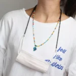 Jewelry Bead Chain Butterfly Pendant Mask Anti-Drop Lanyard Necklace Glasses Chain - Image 6