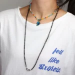 Jewelry Bead Chain Butterfly Pendant Mask Anti-Drop Lanyard Necklace Glasses Chain - Image 8
