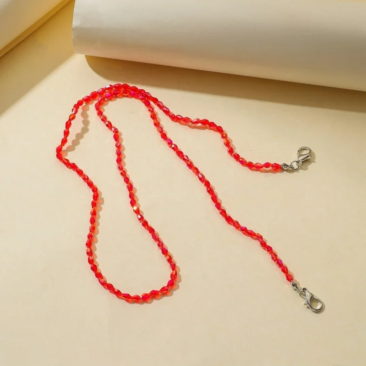 TBD0537202401A_1.webp Drop-Shaped Beaded Crystal Mask Anti-Lost Lanyard Fashion Glasses Chain - Image 4