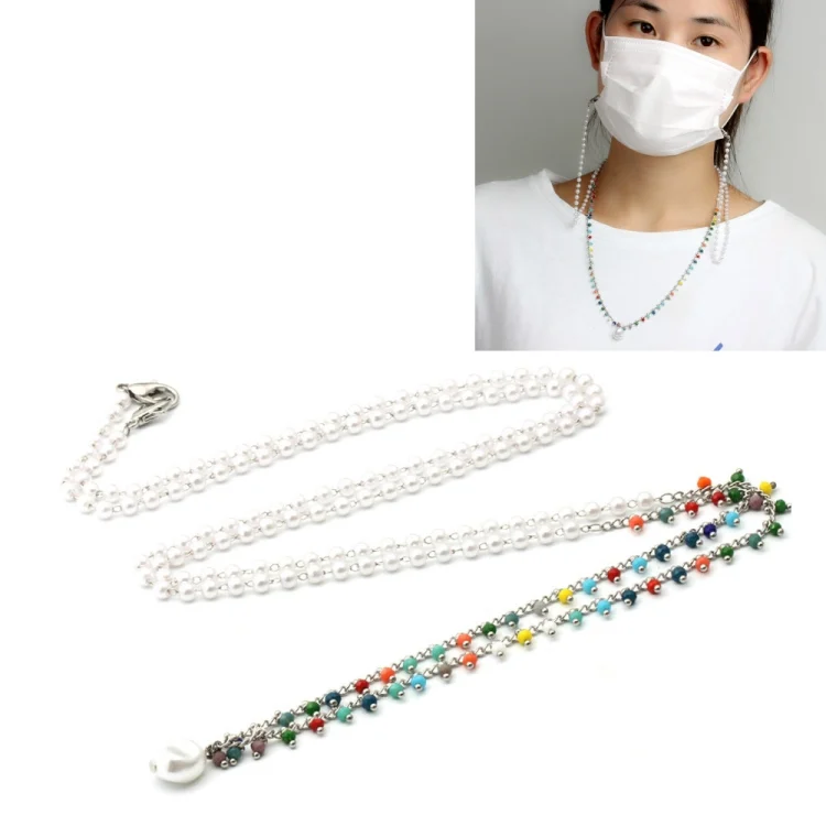 TBD05372036.webp Mask Lanyard Necklace Pearl Chain Glasses Chain - Image 1