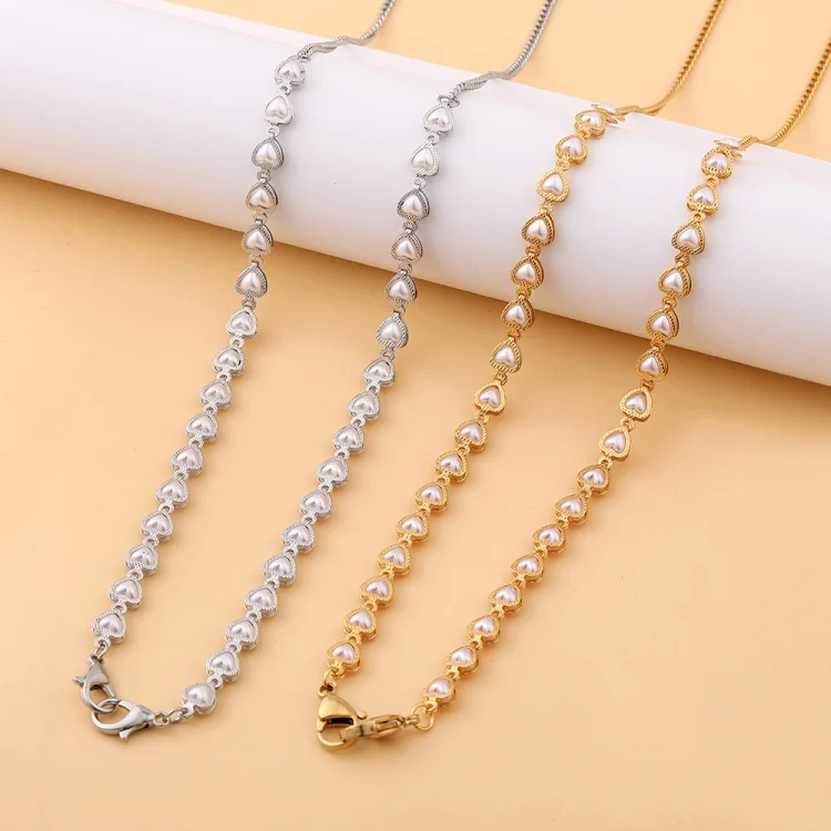 TBD0537204001_B2.webp Retro Love Pearl Multi-Purpose  Anti-Lost Hanging Mask Glasses Chain - Image 3