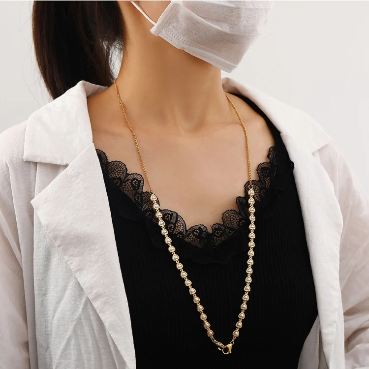 TBD0537204001_B3.webp Retro Love Pearl Multi-Purpose  Anti-Lost Hanging Mask Glasses Chain - Image 4