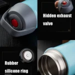 Stainless Steel Vacuum Stew Pot Portable Student Heat Preservation Lunch Box - Image 5