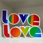 LED Letter Light Box Conjoined LOVE Shape Decoration Lamp - Image 2