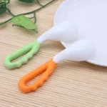 2 PCS Baby Curved Spoon Eat Spoon Baby Pacifier Feeding Spoon Solid Supplies Curved Spoon Children Tableware - Image 4