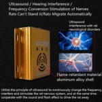 Car Mouse Repeller Ultrasonic Electronic Car Mouse Repeller Sound And Light Combined Mouse And Insect Repeller - Image 8