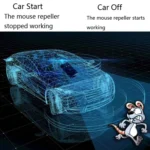 Ultrasonic Car Repeller Car Engine Compartment Electronic Repeller Micro-Light Wave Insect Repellent - Image 9