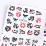 Nail Art Stickers Small Fresh Dream Catcher Stickers - Image 2