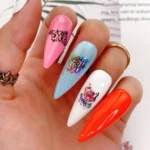 Nail Art Stickers Small Fresh Dream Catcher Stickers - Image 4