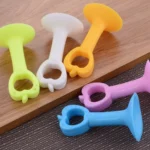 10pcs Extended Version Of Silicone Door Stopper Punch-Free Handle Anti-Collision Door Stopper - Image 4