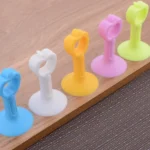 10pcs Extended Version Of Silicone Door Stopper Punch-Free Handle Anti-Collision Door Stopper - Image 5