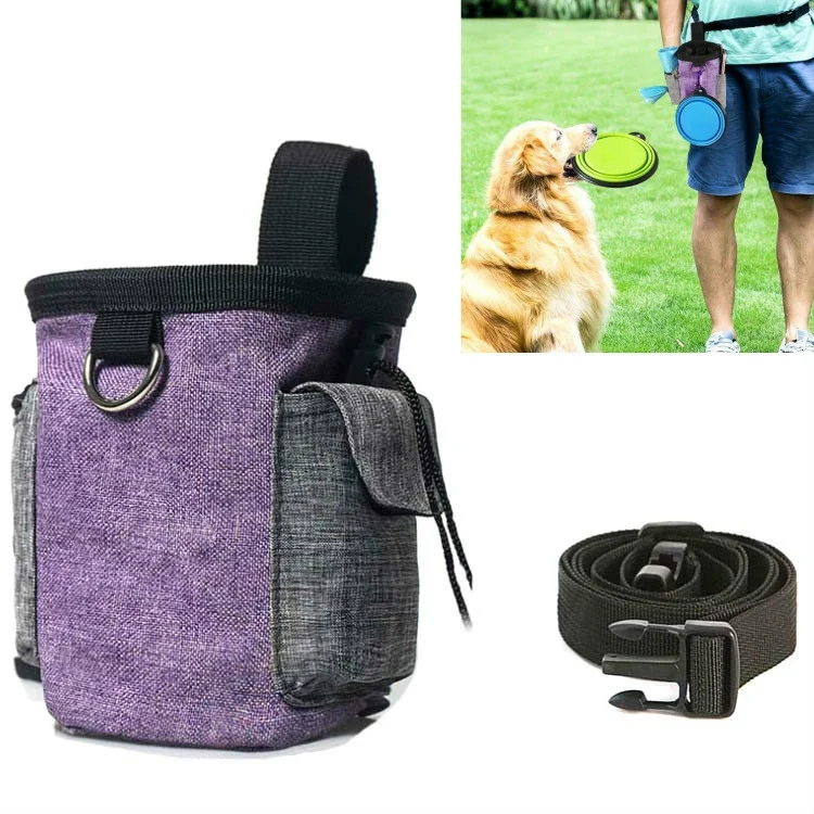 TBD0538198201.webp Pet Training Waist Bag With Belt Portable Outing Training Pet Snack Bag - Image 1