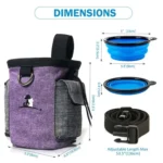 Pet Training Waist Bag With Belt Portable Outing Training Pet Snack Bag - Image 2