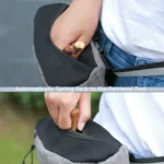 MOVEPEAK Pet Snack Bag Leash Pet Training Waist Bag Outing Dog Snack Bag - Image 4