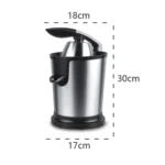 Stainless Steel Multifunctional Hand Press Juicer Orange Juice Machine Electric Juicer, EU Plug - Image 7