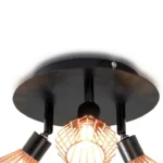 15W LED Bedroom Decoration Adjustable Lamp Three Heads Ceiling Spotlight - Image 2