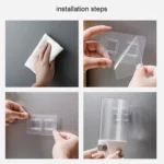 Wall-Mounted Miscellaneous Grain Storage Box Kitchen Large-Capacity Push-Type Sealed Tank - Image 9