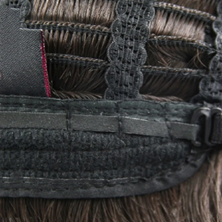 TBD0538592004_B4.webp Realistic Long Straight Hair Wig Synthetic Fiber Headgear For Women - Image 5