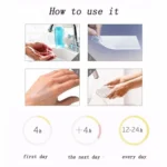 Organic silicone Gel Scar Therapy Patch  be Washed and Reused - Image 5