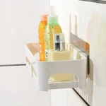 Powerful Suction Cup Storage Rack Bathroom Toiletries Storage Rack - Image 4