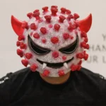 Halloween Props Horror Headgear Latex Mask Teaching Model - Image 5