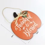 Wooden Harvest Festival Thanksgiving Pumpkin Home Decoration Listing - Image 4