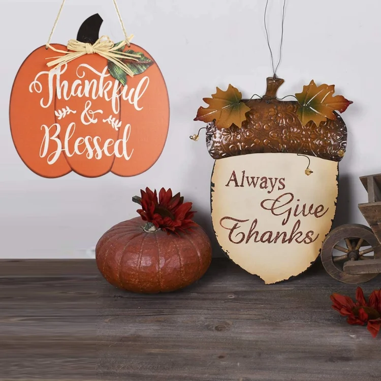 TBD05388755_5.webp Wooden Harvest Festival Thanksgiving Pumpkin Home Decoration Listing - Image 6