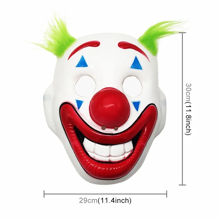 TBD05388761_1.webp Halloween Horror Props Wig Clown Mask - Image 2