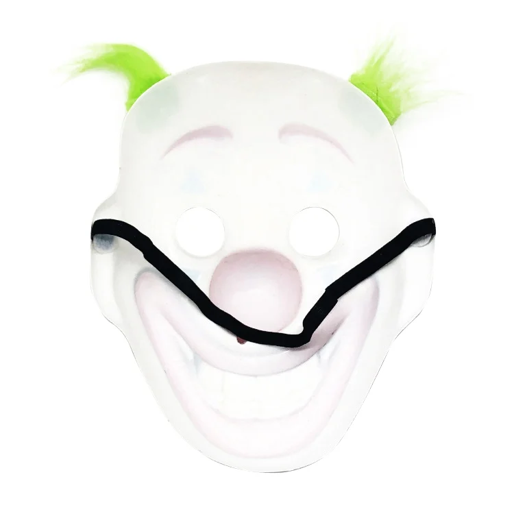TBD05388761_2.webp Halloween Horror Props Wig Clown Mask - Image 3