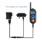 800m Remote Control Electric Shock Bark Stopper Vibration Warning Pet Supplies Electronic Waterproof Collar Dog Training Device - Image 2